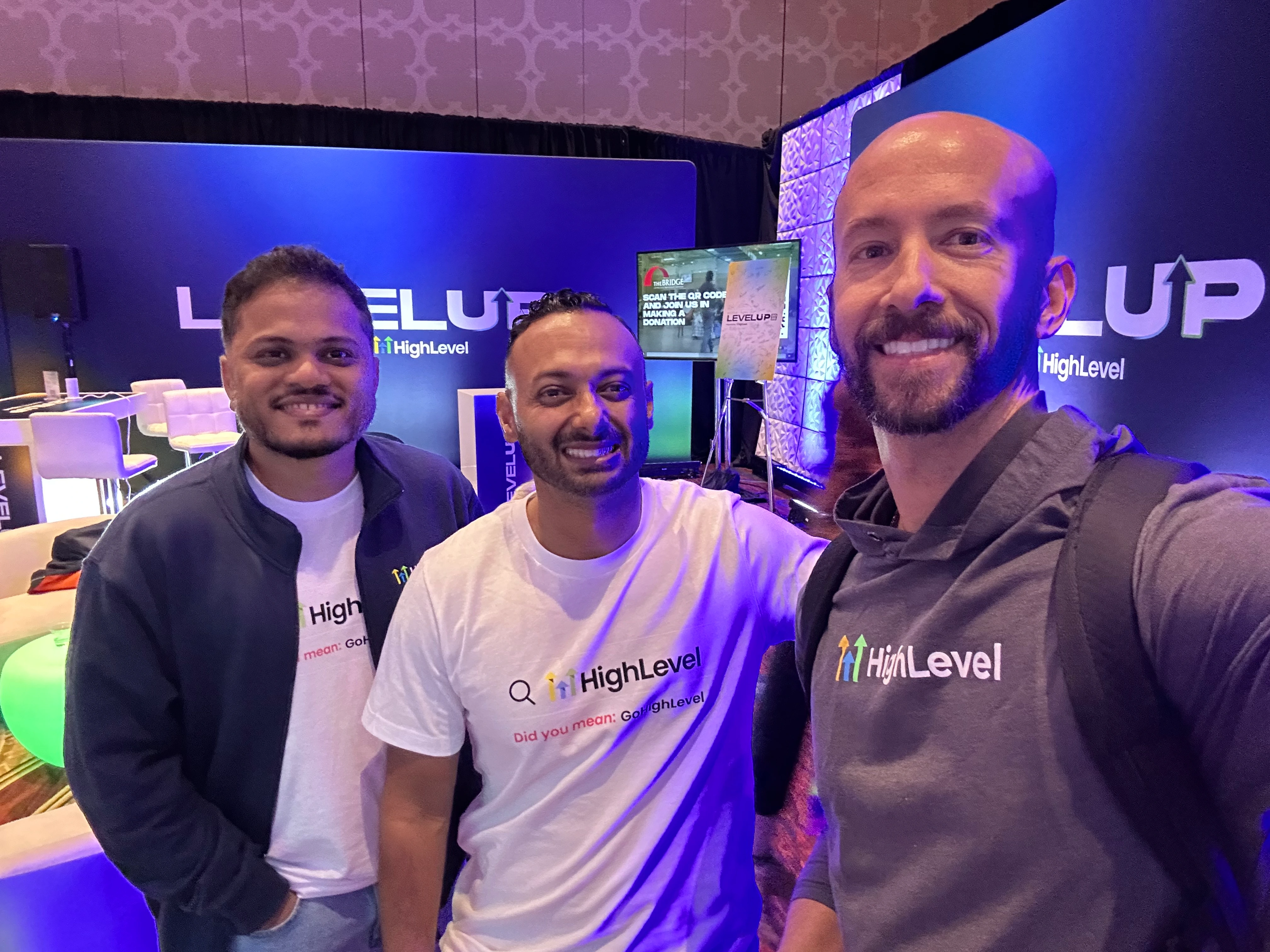 David Esau with the HighLevel Founders